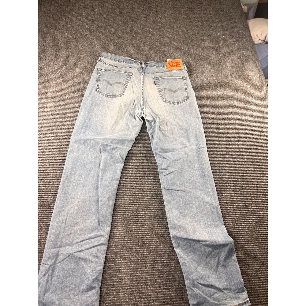 Vintage Levis 541 Jeans Mens 34x34 Light Wash Relaxed Straight Y2K Distressed US - Picture 7 of 13